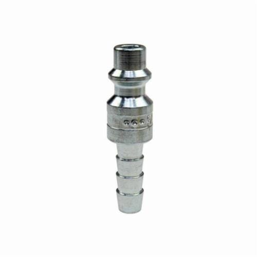 Coilhose® 1508 Coilflow Manual Industrial Type 15 Manual Industrial Hose Connector, 1/4 x 3/8 in Nominal, Quick Connect Coupler x Hose Barb, 300 psi Pressure, Brass, Domestic